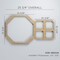 Ekena Millwork Medium Johnston Decorative Fretwork Wood Wall Panels, Birch, 25 3/4"W x 15 3/8"H x 3/8"T WALW16X16X0375JHNBI - alternate 4